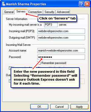 reset my outlook email password